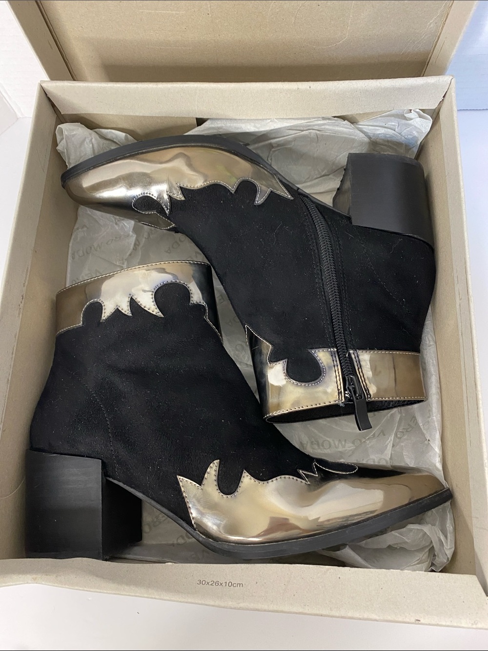 Vera Moda Camilla western Ankle boots. - Picture 4 of 7